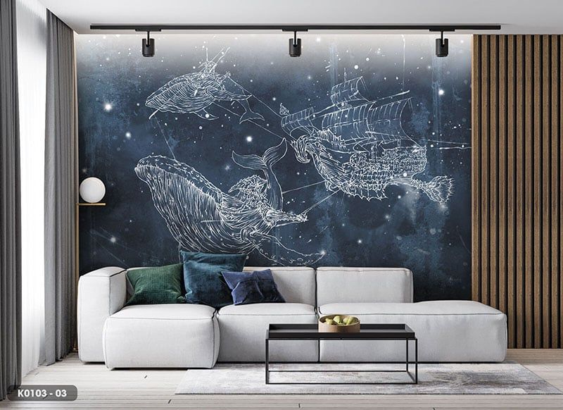  Tranh Dán Tường Cho Phòng Trẻ Em 8D 16D - K0103 