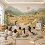  Tranh Dán Tường Họa Tiết Cho Trẻ - VN6A - 5 
