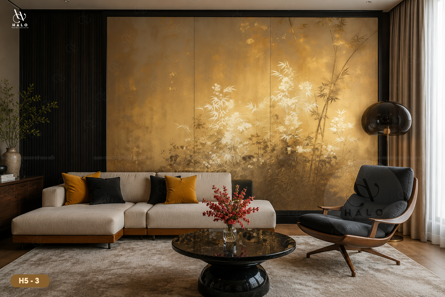  Tranh Dán Tường Indochine 8D 16D - H5 - 3 