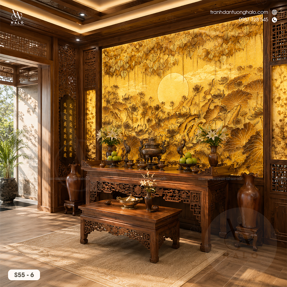  Tranh Dán Tường Trúc Chỉ 3D 5D 8D - S55 - 6 