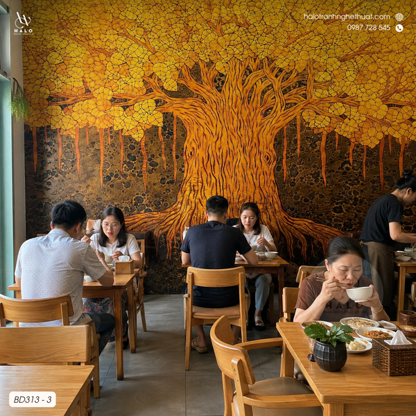  Tranh Dán Bồ Đề Tịnh Tâm - BD313 - 3 