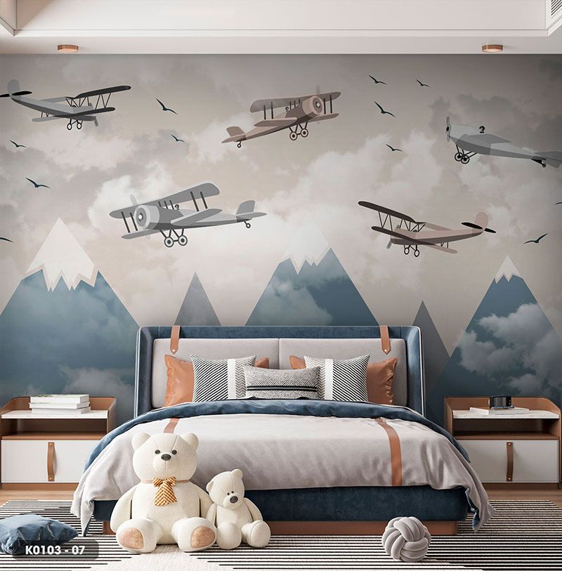  Tranh Dán Tường Cho Phòng Trẻ Em 8D 16D - K0103 