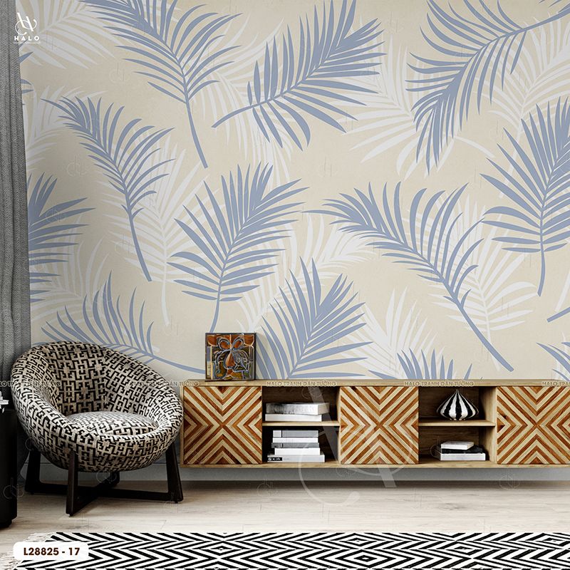  Tranh Dán Tường Lá Cây 8D 16D - L28825 