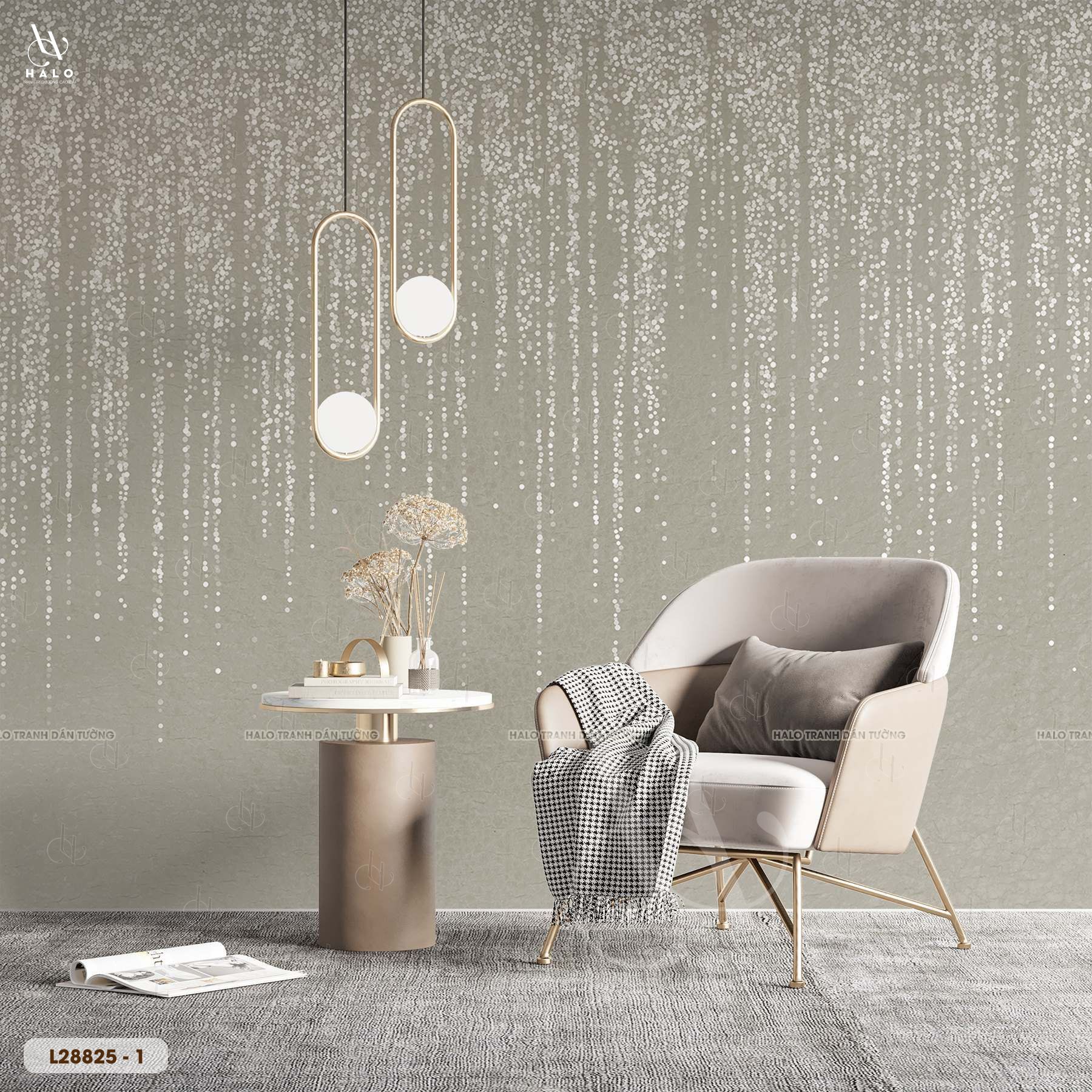  Tranh Dán Tường Lá Cây 8D 16D - L28825 