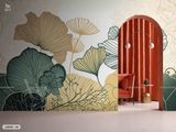  Tranh Dán Tường Lá Cây 8D 16D - L28825 