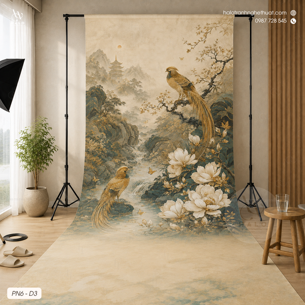  Tranh Phông Nền Studio - PN6 - D3 