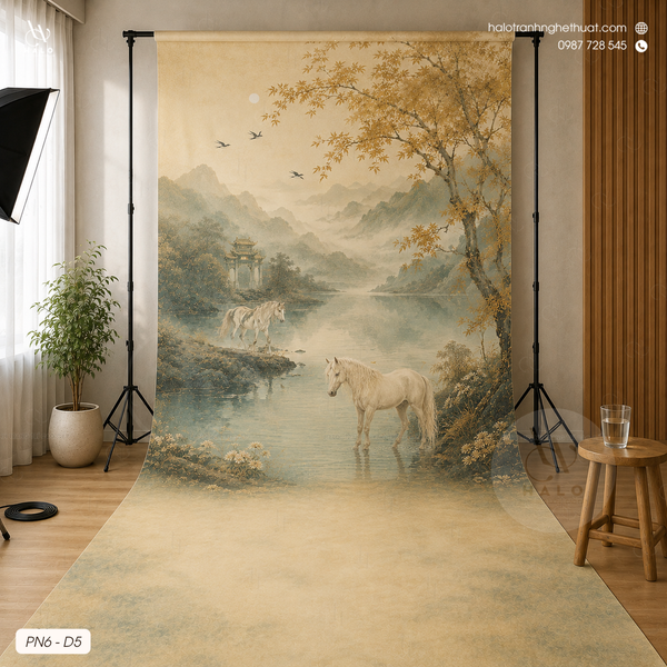  Tranh Phông Nền Studio - PN6 - D5 
