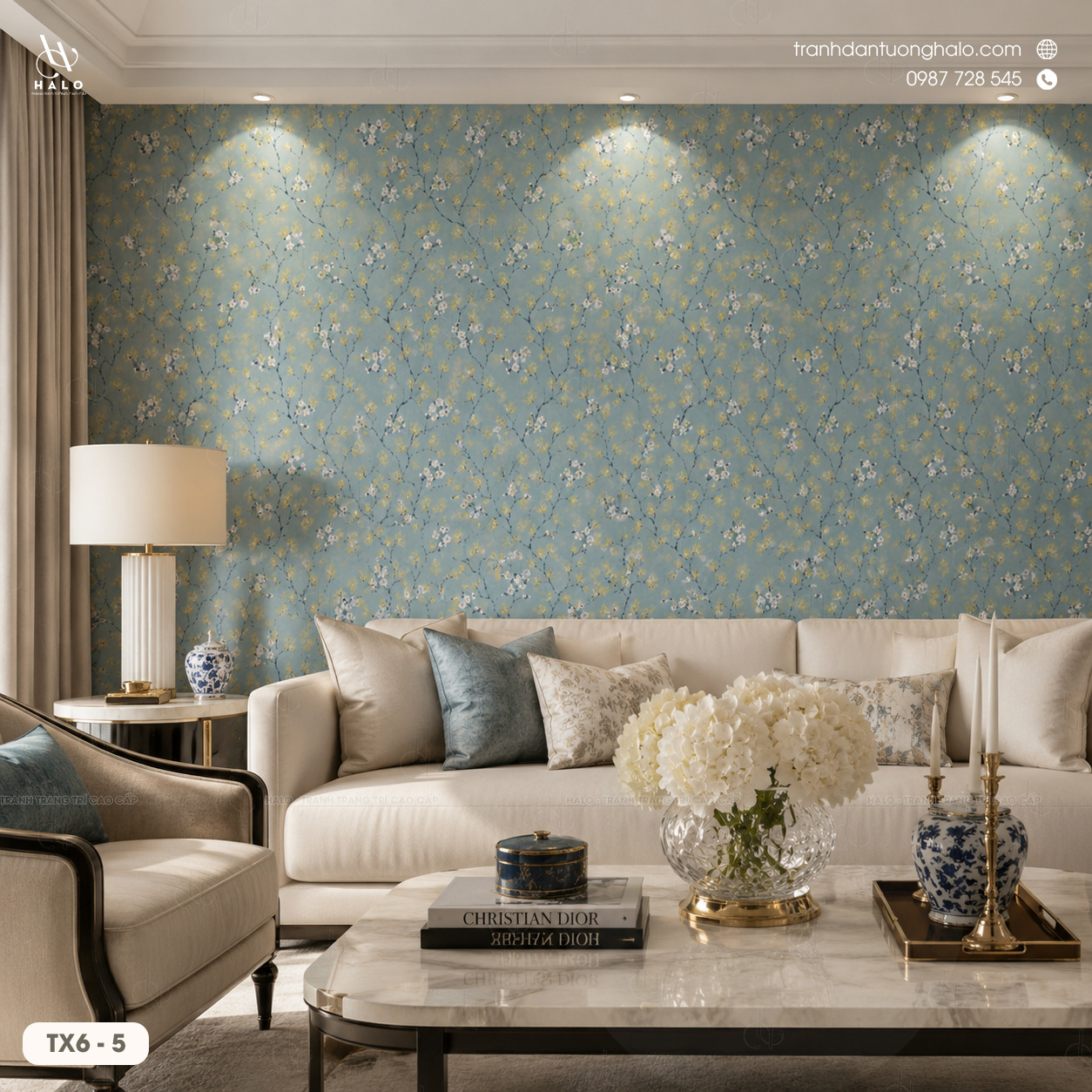  Tranh Dán Tường Họa Tiết Pattern - TX6 - 5 