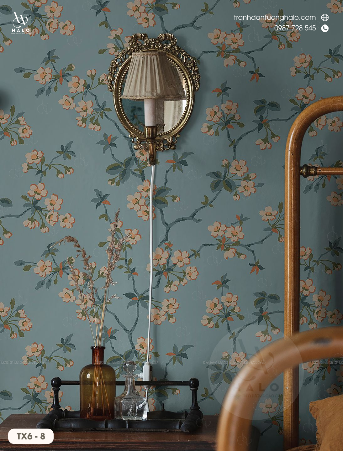  Tranh Dán Tường Họa Tiết Pattern - TX6 - 8 