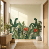  Tranh Dán Tường Lá Cây 8D 16D - L5 - B10 