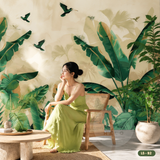 Tranh Dán Tường Lá Cây 8D 16D - L5 - B2 