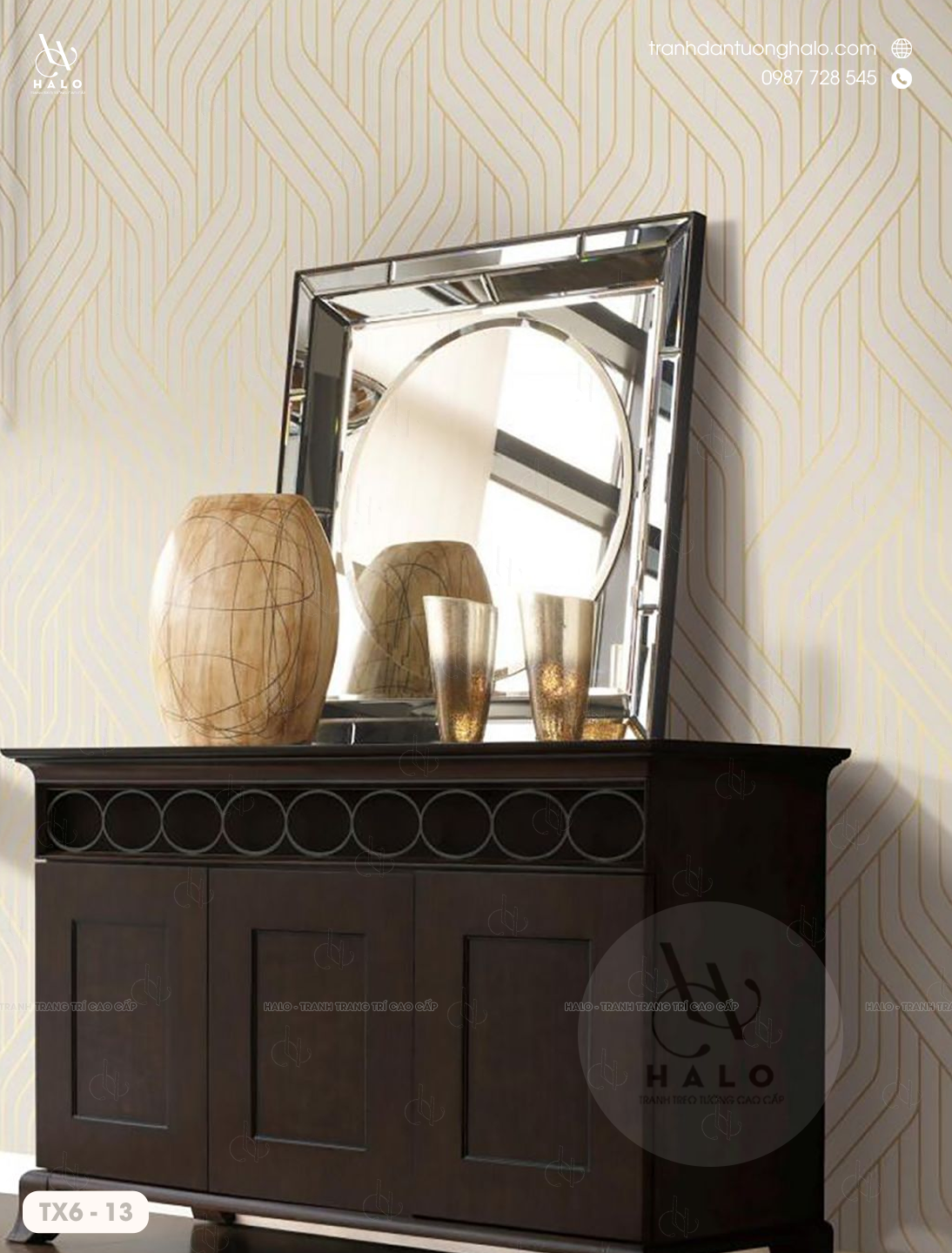  Tranh Dán Tường Họa Tiết Pattern - TX6 - 13 