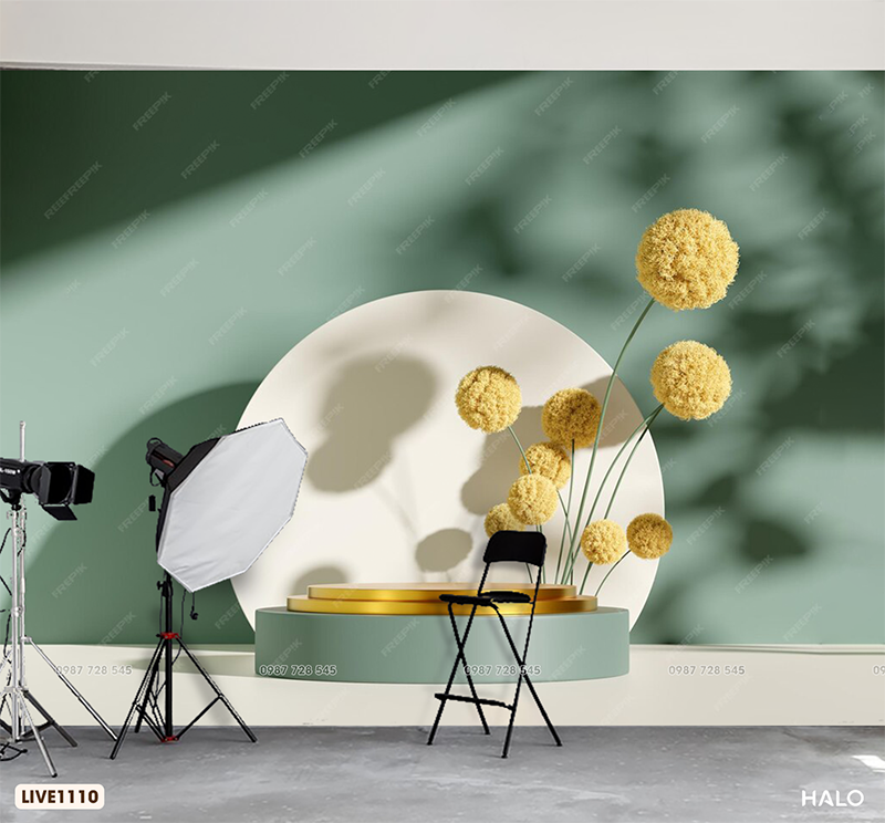  Tranh Dán Tường Studio 8D 16D  - LIVE1110 