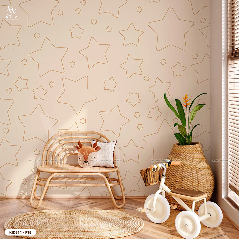  Tranh Dán Tường Họa Tiết Cho Trẻ 8D 16D - KID311 