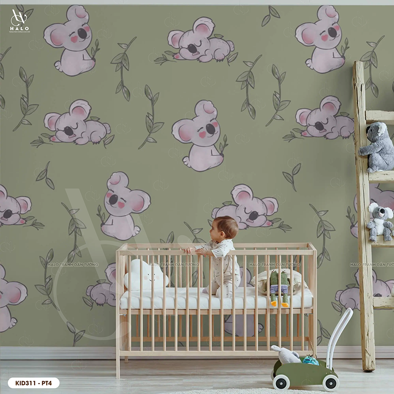  Tranh Dán Tường Họa Tiết Cho Trẻ 8D 16D - KID311 