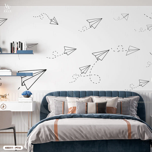  Tranh Dán Tường Họa Tiết Cho Trẻ 8D 16D - KID311 