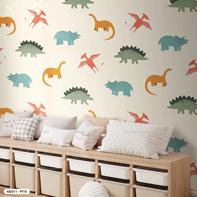  Tranh Dán Tường Họa Tiết Cho Trẻ 8D 16D - KID311 