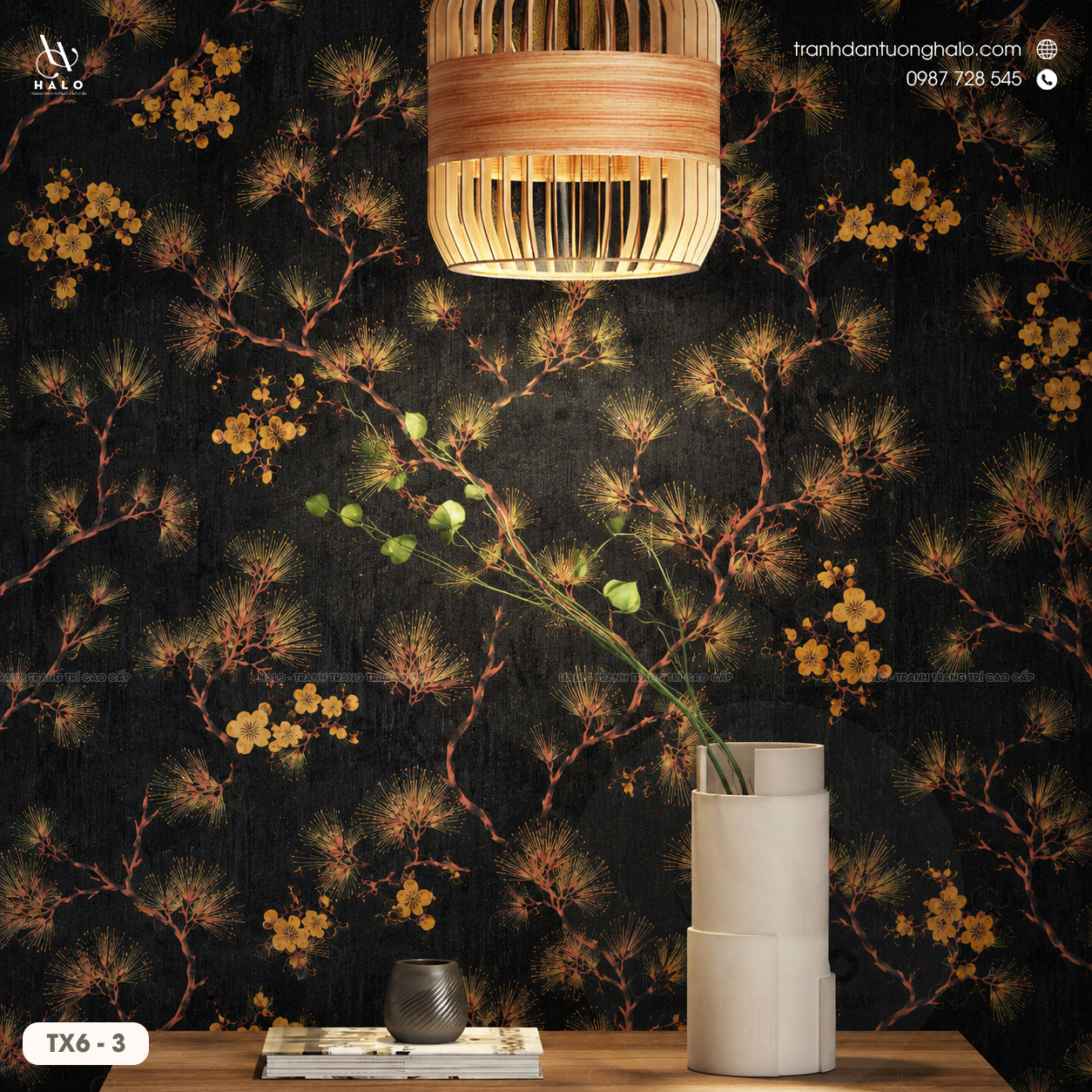  Tranh Dán Tường Họa Tiết Pattern - TX6 - 3 