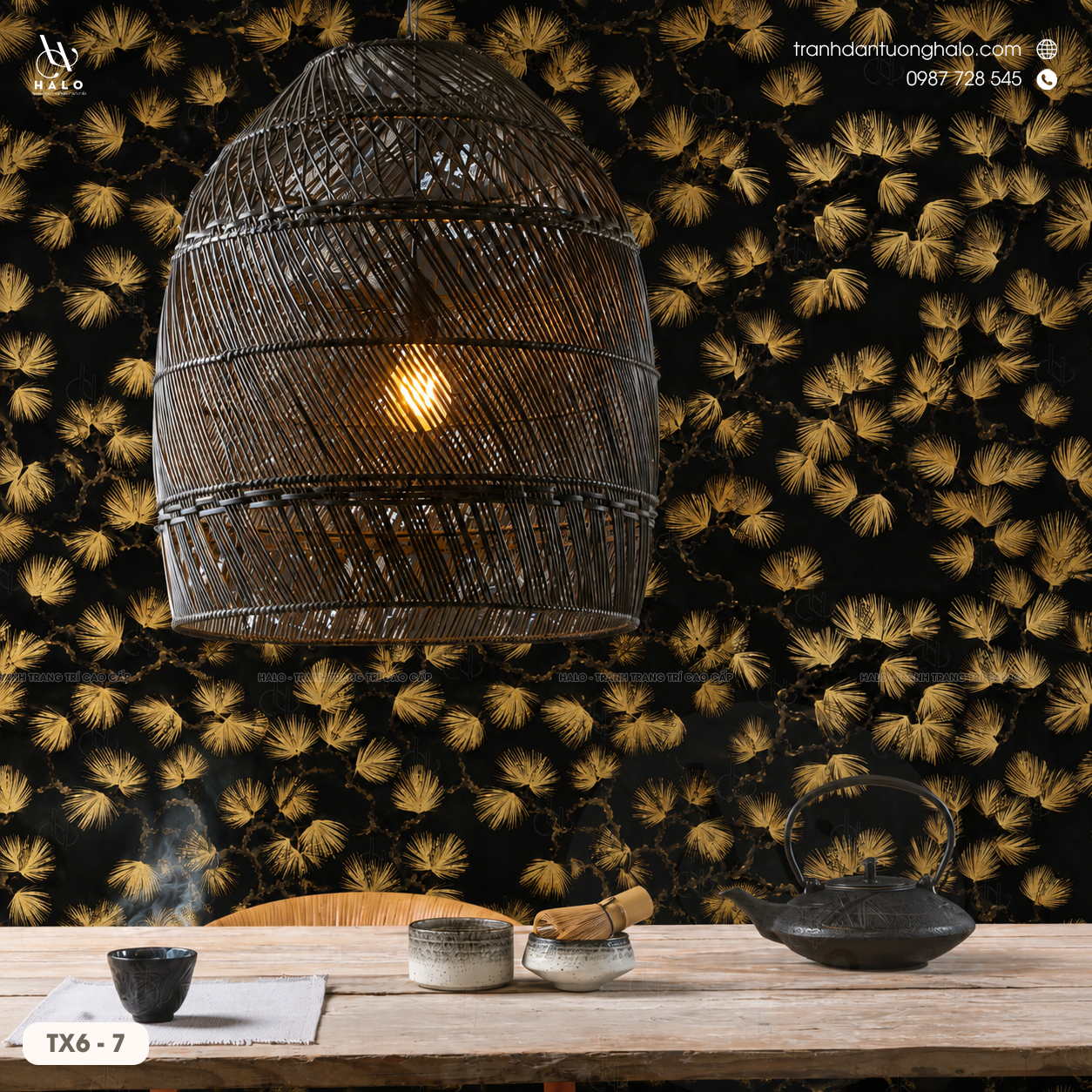  Tranh Dán Tường Họa Tiết Pattern - TX6 - 7 