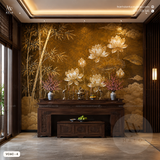  Tranh Dán Tường Hoa Sen 8D 16D - VC6C - 4 