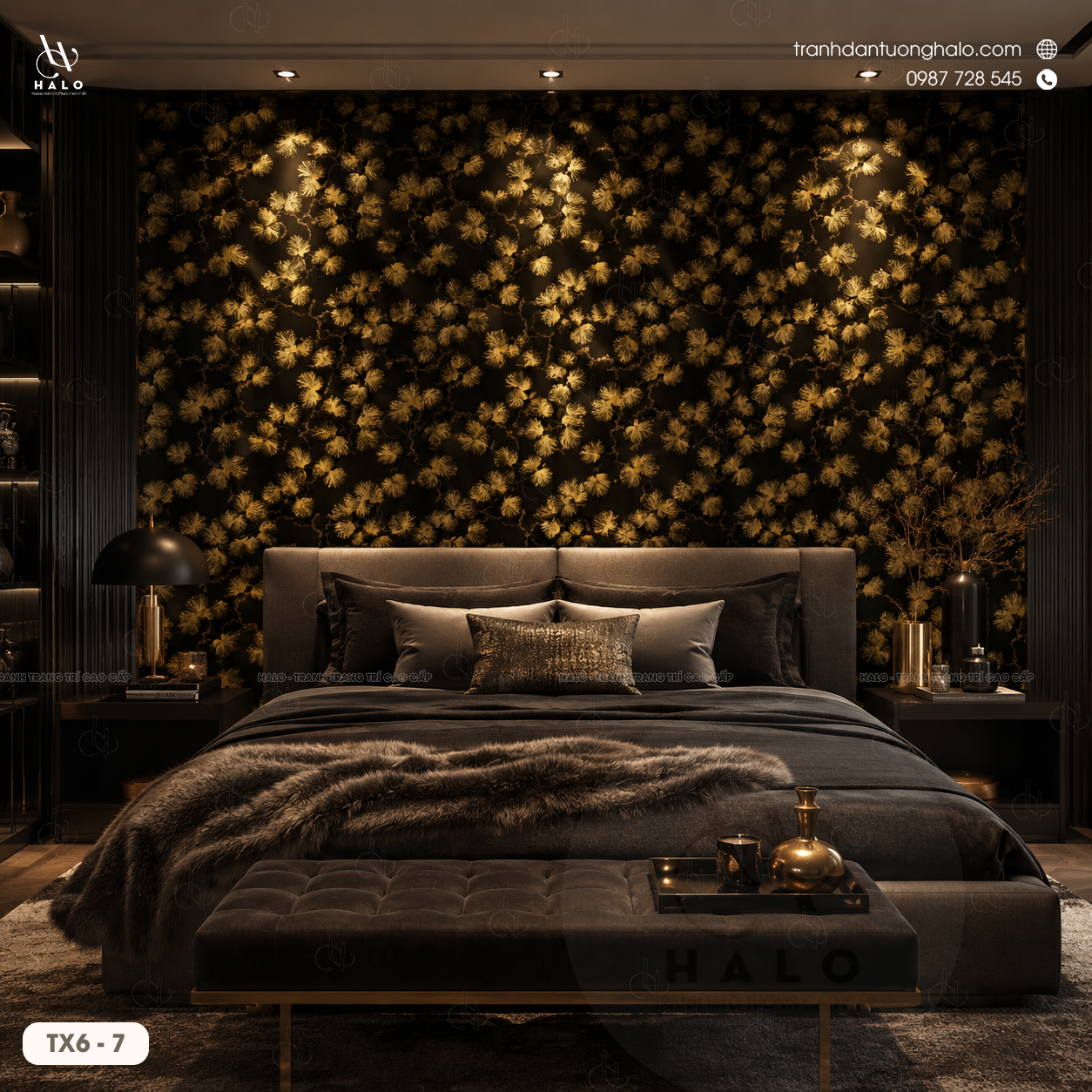  Tranh Dán Tường Họa Tiết Pattern - TX6 - 7 
