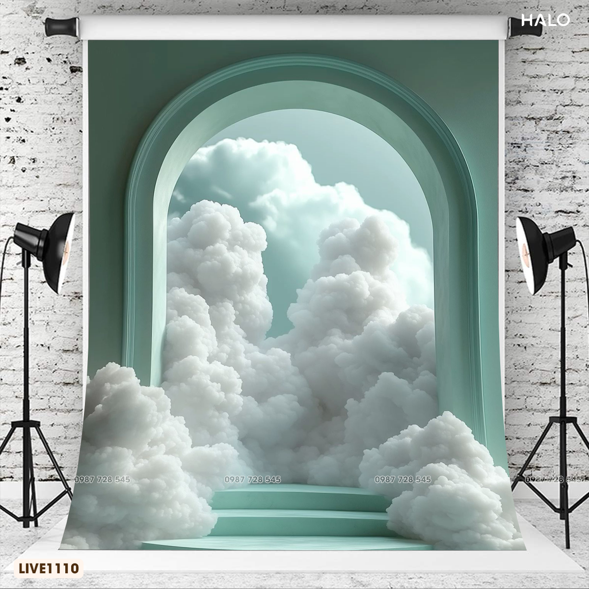  Tranh Dán Tường Studio 8D 16D  - LIVE1110 