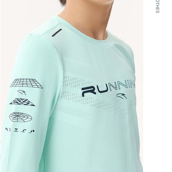 Áo Thun Dài Tay Bé Trai Ls Tee Running Anta Kids W352335433