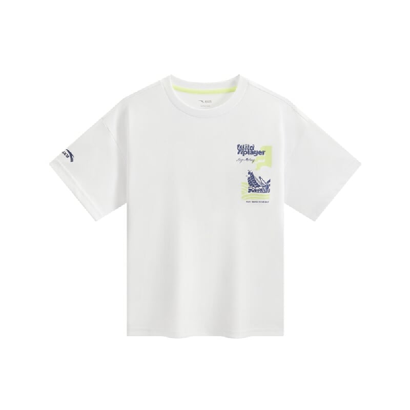 Áo Phông Ngắn Tay Bé Trai Anta Kids Wildplayer 3525B8133-1