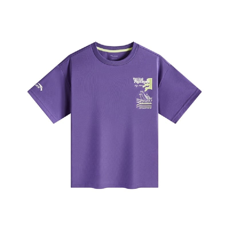 Áo Phông Ngắn Tay Bé Trai Anta Kids Wildplayer 3525B8133-4