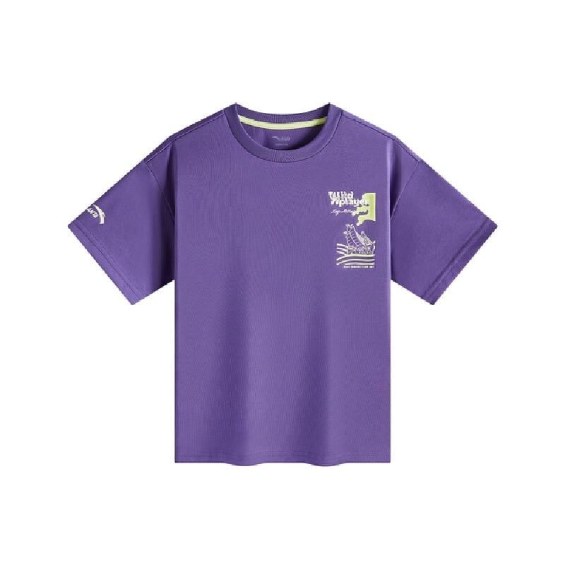 Áo Phông Ngắn Tay Bé Trai Anta Kids Wildplayer 3525B8133-4