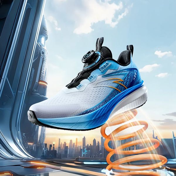 Giày Chạy Thể Thao Bé Trai Size 34-40 Anta Kids Hailang 4 Lite 3125A5523