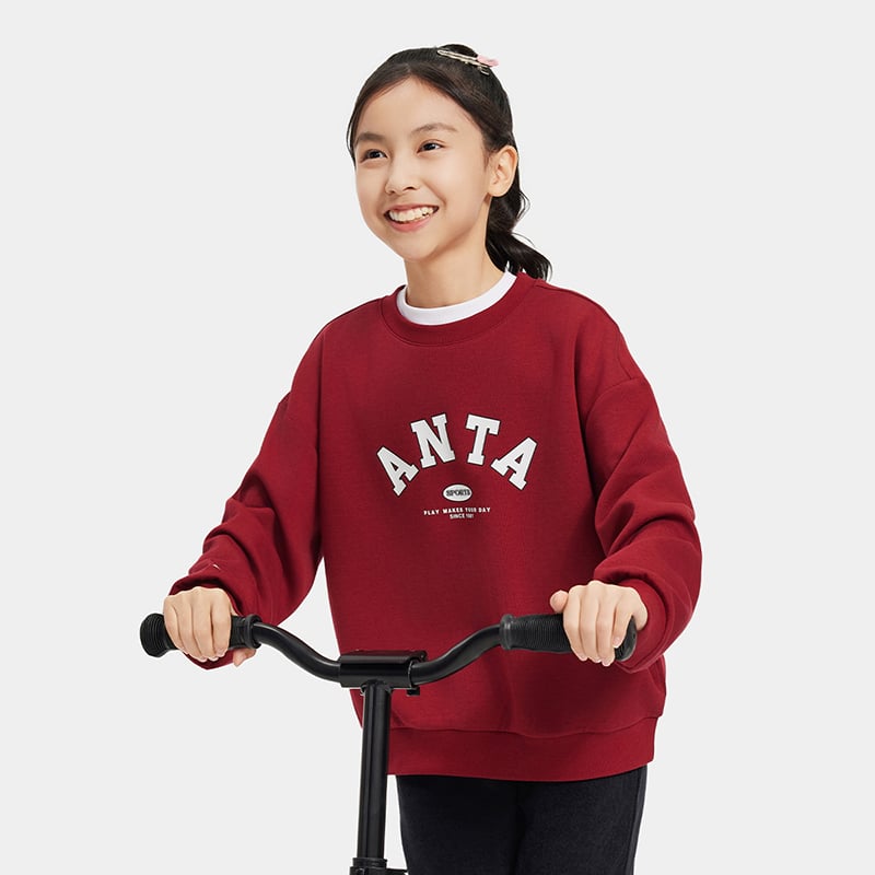 Áo Sweater Thời Trang Bé Gái Anta Kids A62537702-9