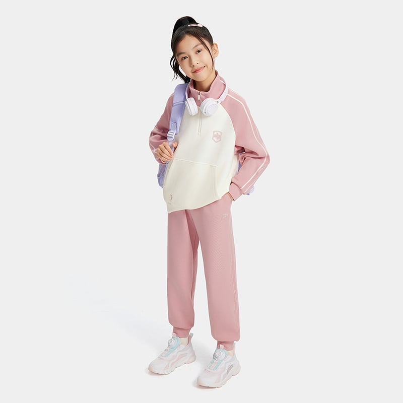 Bộ Quần Áo Thể Thao Bé Gái Anta Kids A62537708-1