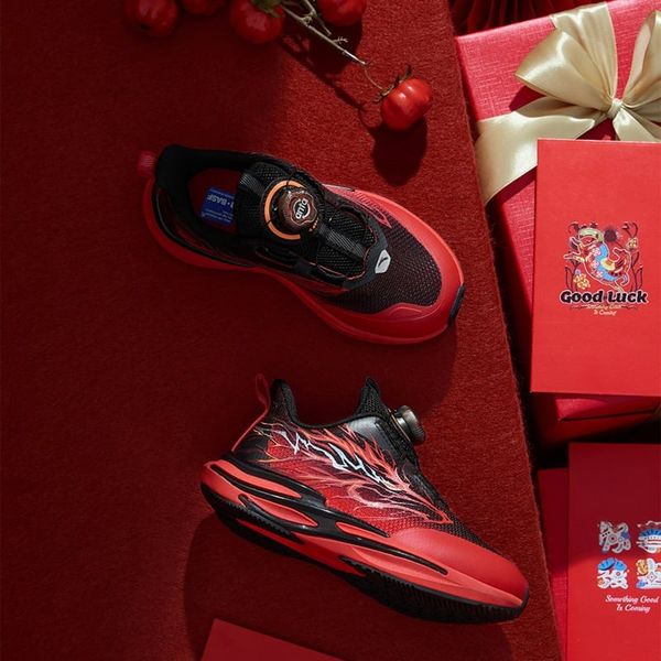 Giày Chạy Thể Thao Bé Trai Size 28-32 Anta Kids Flame 6.0 3126A9902-1