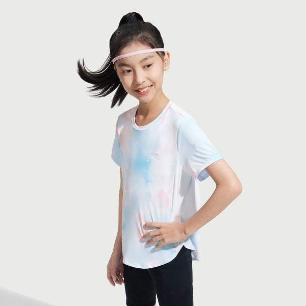 Áo Phông Thể Thao Bé Gái Anta Kids 3625B5102-1