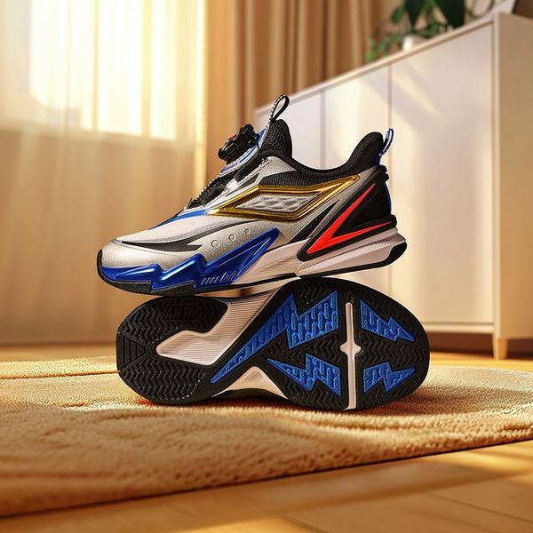 Giày Chạy Thể Thao Bé Trai Size 26-32 Anta Kids Flying Knight 5.0 312449961H-1