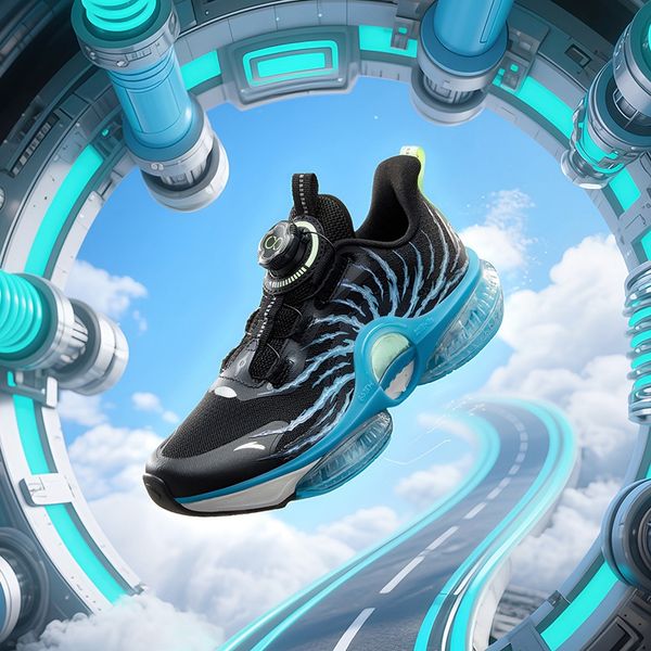 Giày Chạy Thể Thao Bé Trai Size 34-39 Anta Kids UFO 3125C5583-3