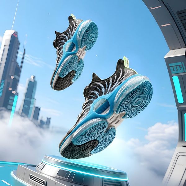 Giày Chạy Thể Thao Bé Trai Size 34-39 Anta Kids UFO 3125C5583-3