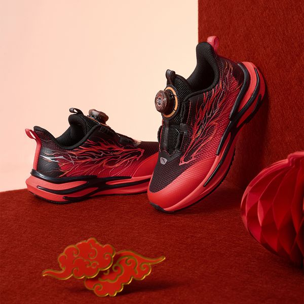 Giày Chạy Thể Thao Bé Trai Size 28-32 Anta Kids Flame 6.0 3126A9902-1