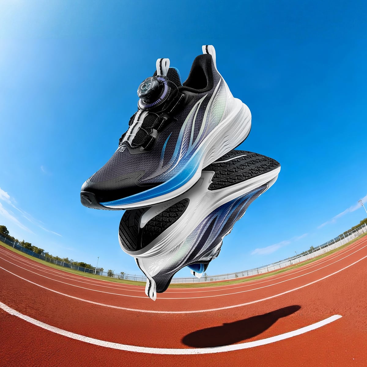Giày Chạy Thể Thao Bé Trai Size 34-40 Hydrogen Run 3 Anta Kids 3126B5516-6