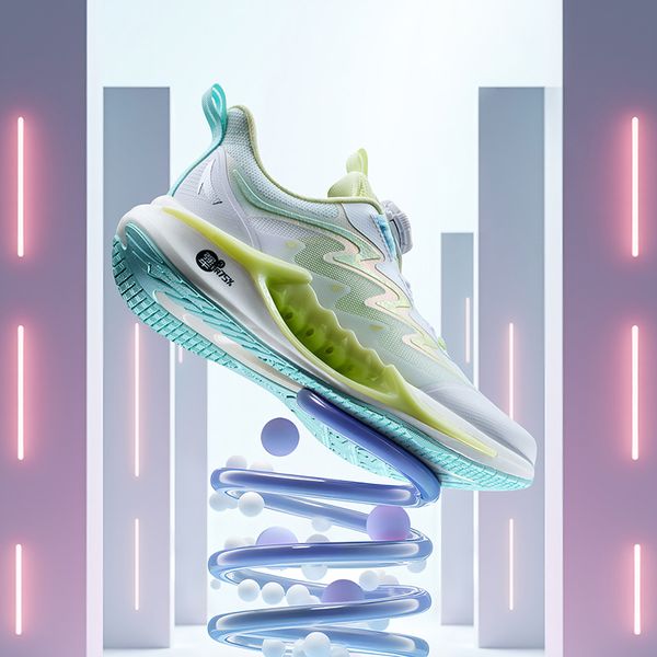 Giày Chạy Thể Thao Bé Gái Size 33-39 Anta Kids Enduring Wind 7.0 3225B5518-2