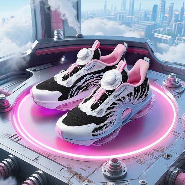 Giày Chạy Thể Thao Bé Gái Size 34-38 Anta Kids UFO 7.0 3225C5507-2