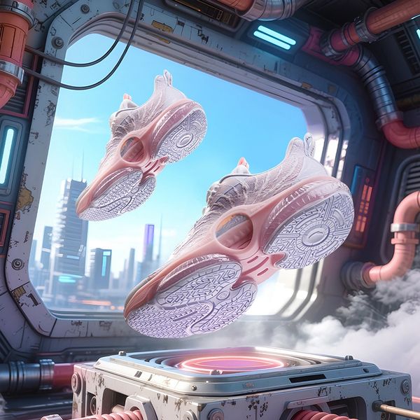 Giày Chạy Bé Gái Size 34-39 Anta Kids UFO 7.0 3225C5507-4