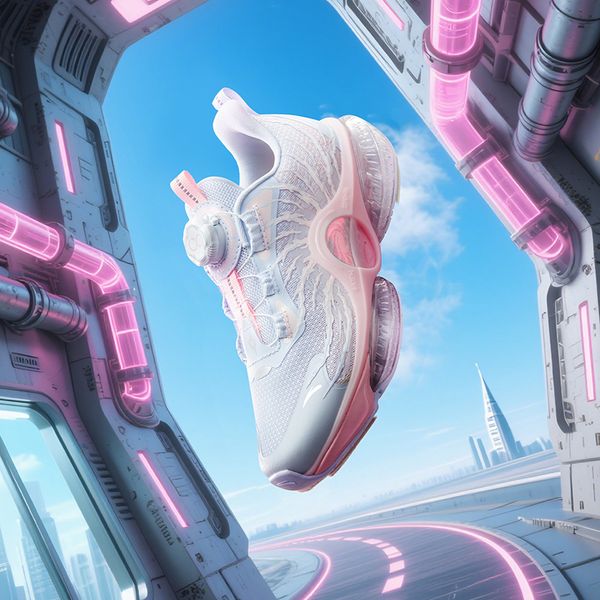 Giày Chạy Bé Gái Size 34-39 Anta Kids UFO 7.0 3225C5507-4