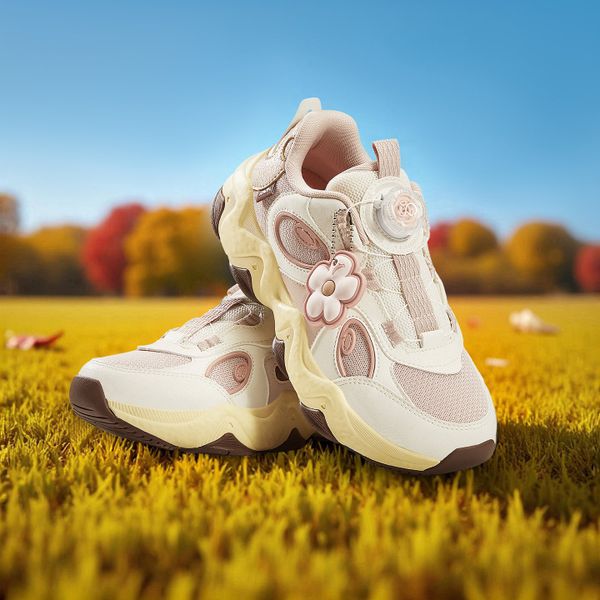 Giày Thời Trang Thể Thao Bé Gái Size 33-38 Anta Kids 3225D8803-6