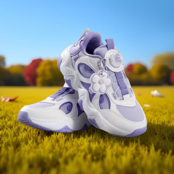 Giày Thời Trang Thể Thao Bé Gái Size 33-38 Anta Kids 3225D8803-8