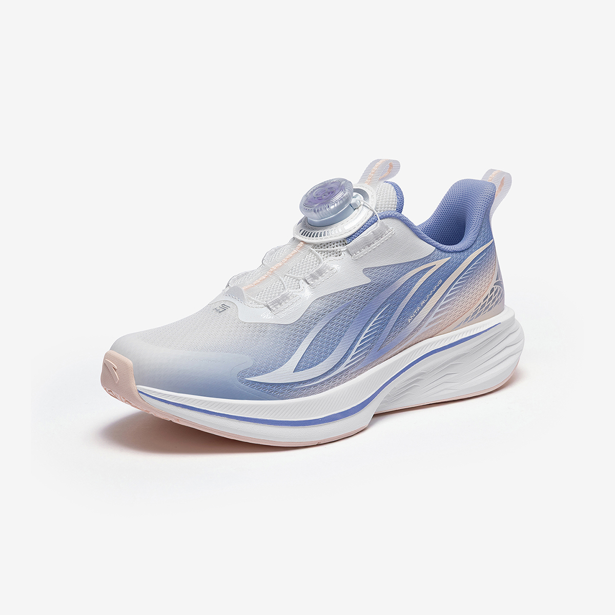 Giày Chạy Thể Thao Bé Gái Size 34-38 Hydrogen Run 3 Anta Kids 3226B5516-6