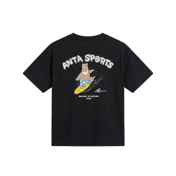 Áo Phông Ngắn Tay Thể Thao Bé Trai Anta Kids 352437116R-4