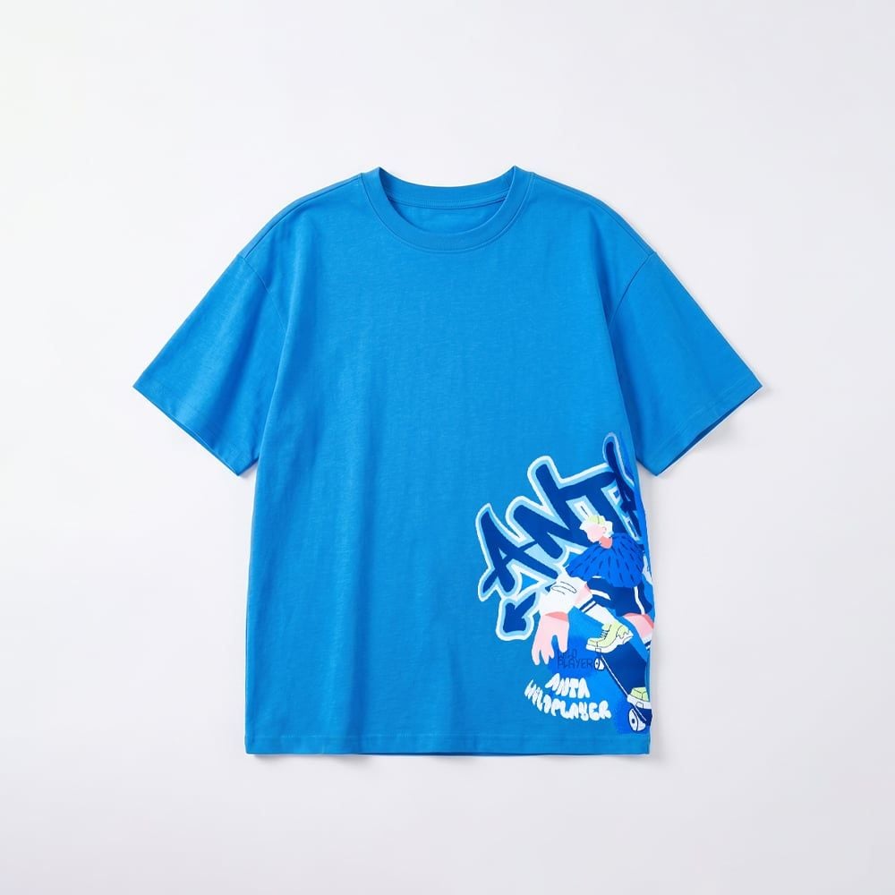 Áo Phông Ngắn Tay Thể Thao Bé Trai Anta Kids 352437118U-4