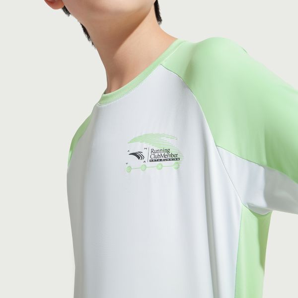 Áo Phông Ngắn Tay Bé Trai Anta Kids Running 3524B5106-2